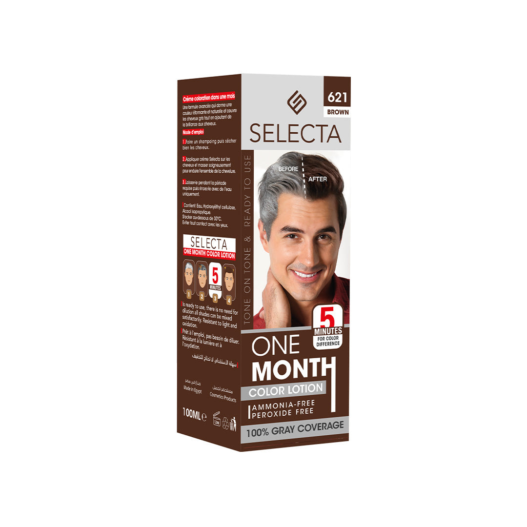 Selecta brown 621 color lotion, 100 ml, FL06038