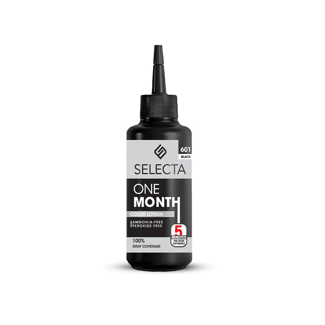Selecta dark black 601 color lotion, 100 ml, FL06035