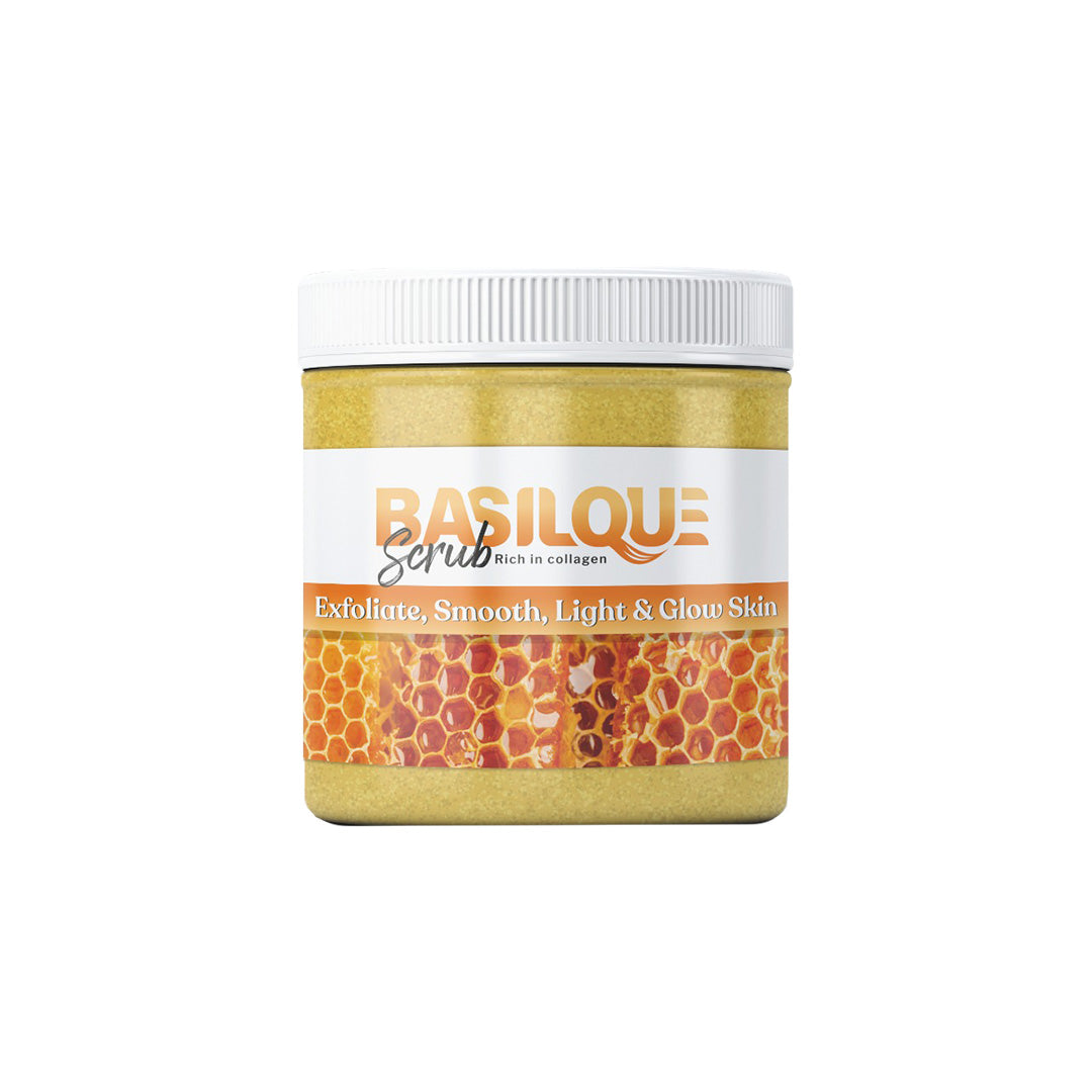 Baslique honey and collagen scrub, 300 gm, fl16017