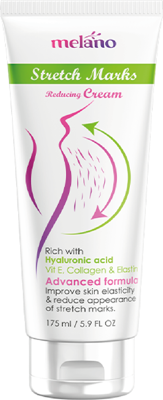 Melano Cream 100g Tube for stretch marks, 03063