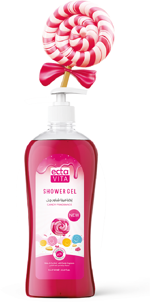 ectavita candy shower gel 1000 ml, 'fl02006