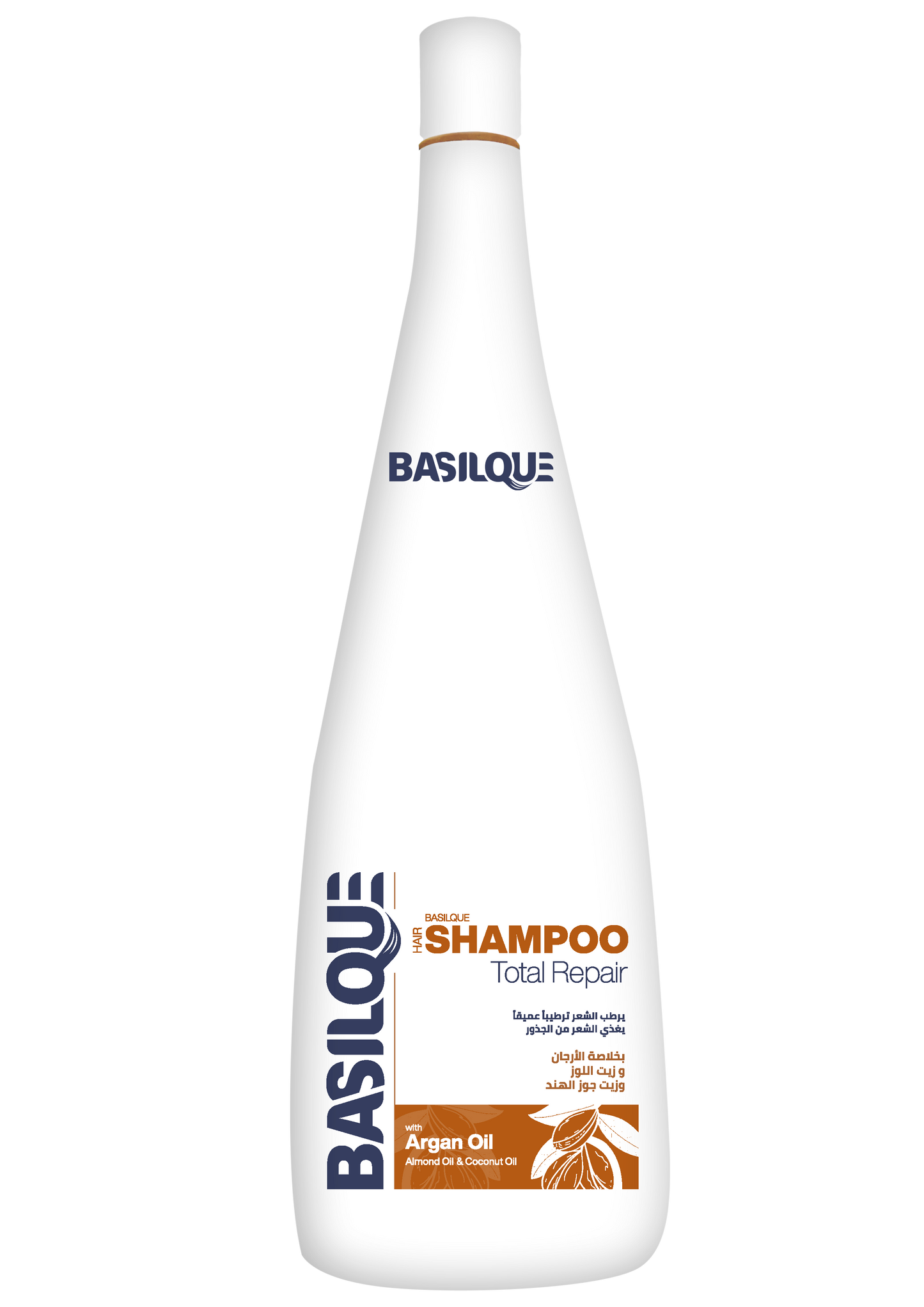 Basilque shampoo with argan oil , coconut oil and almond oil, 500 ml, fl01022