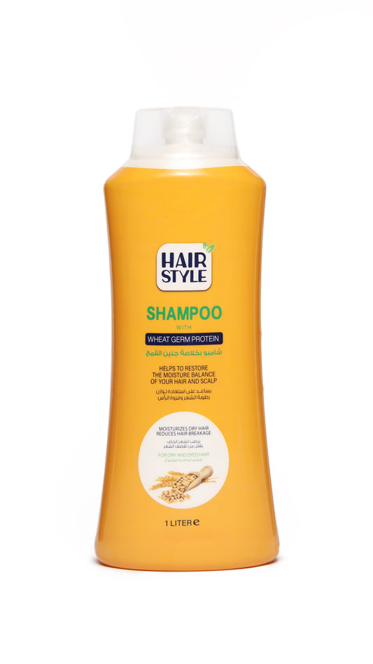 Hairstyle shampoo with wheat germ extract , 1000 ml, fl01016