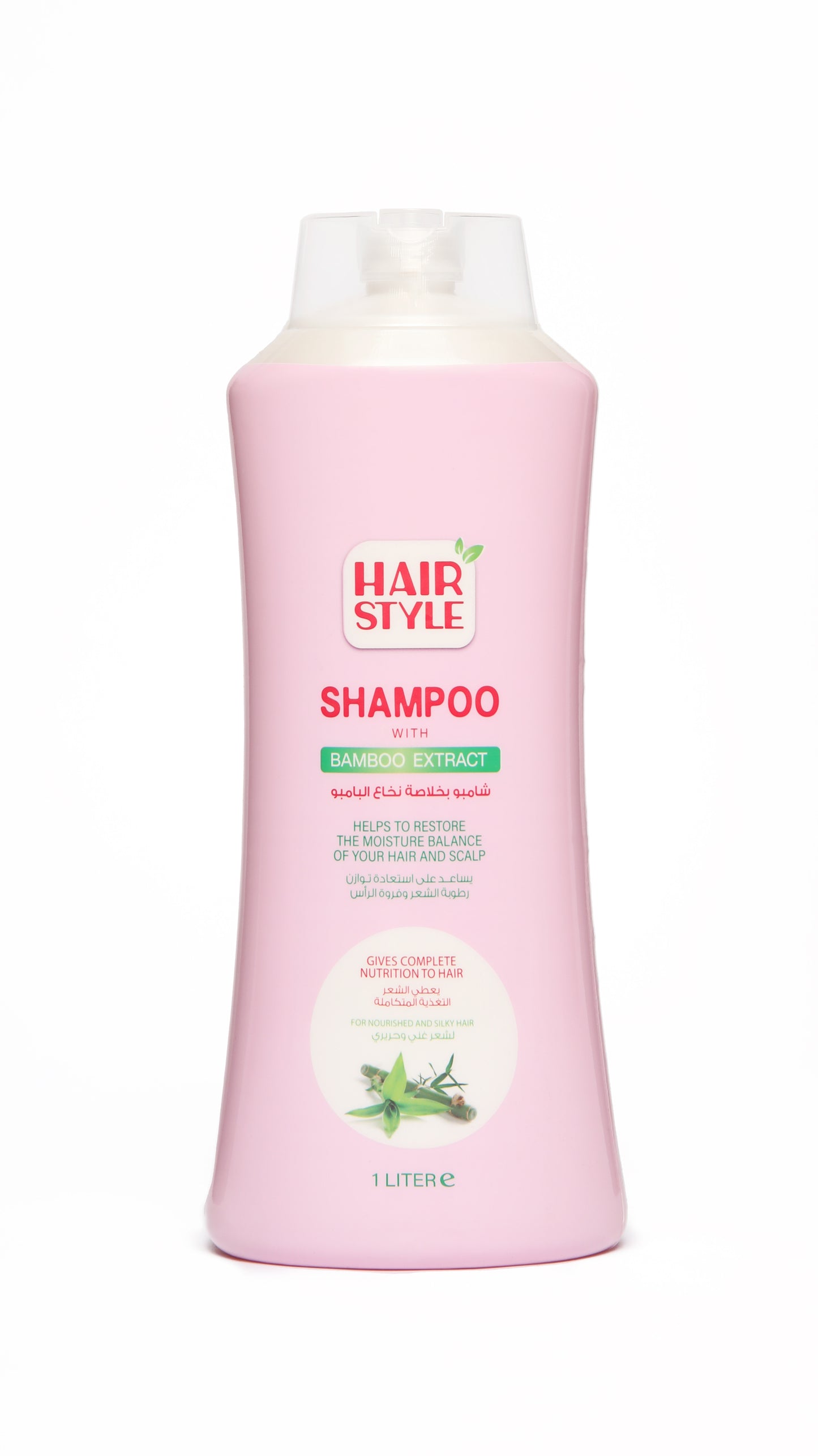 Hairstyle shampoo with bamboo extract , 1000 ml, fl01018