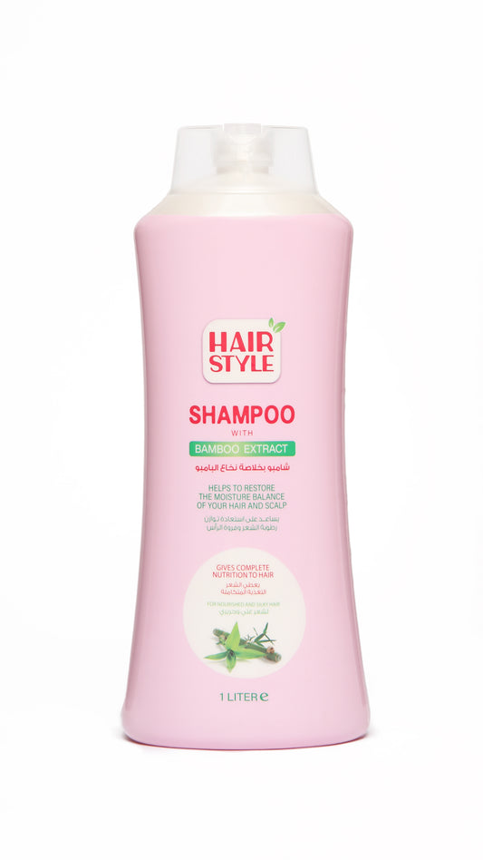 Hairstyle shampoo with bamboo extract , 1000 ml, fl01018