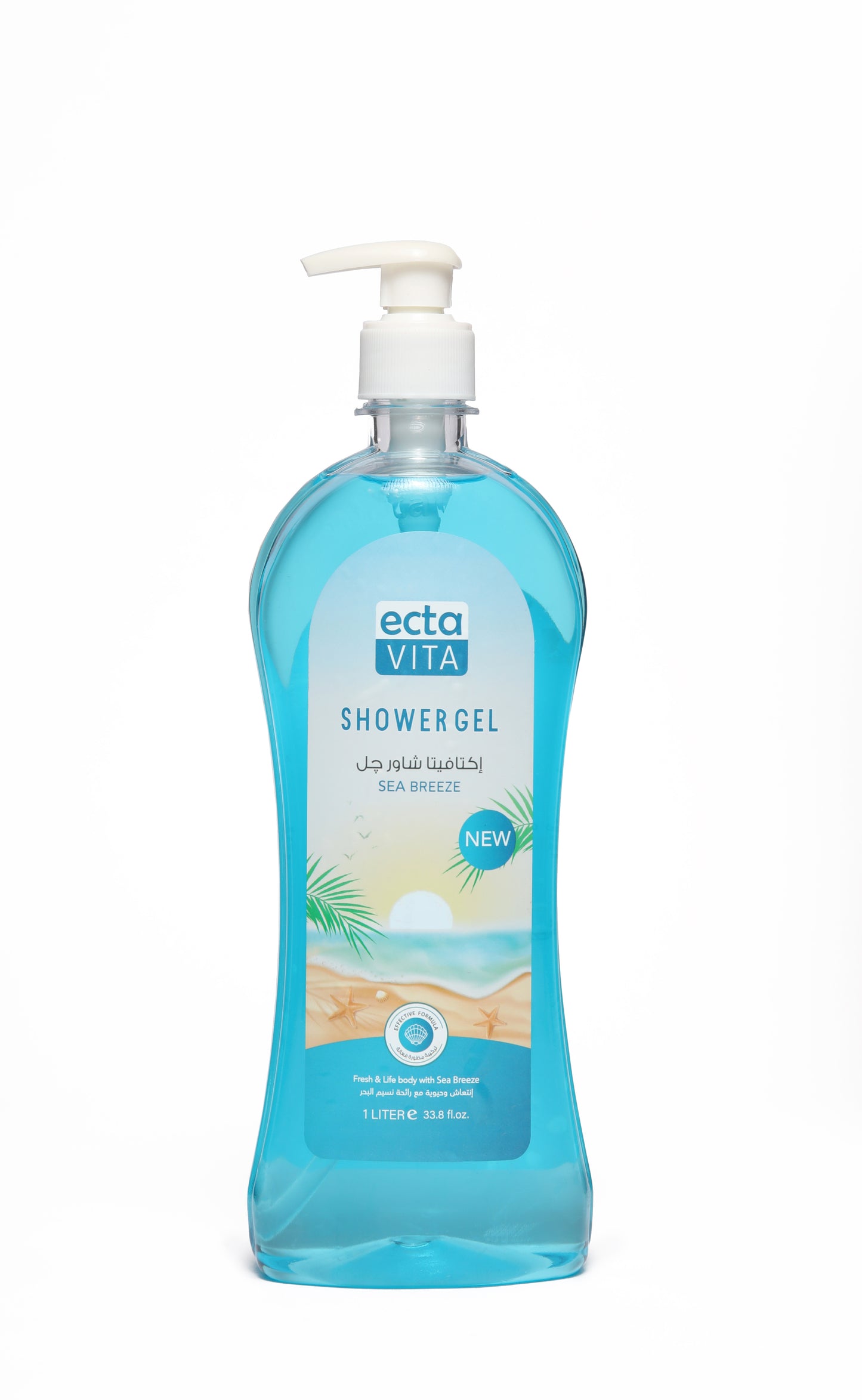 ectavita sea breeze shower gel 1000 ml, 'fl02005