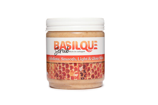 Baslique honey and collagen scrub, 300 gm, fl16017