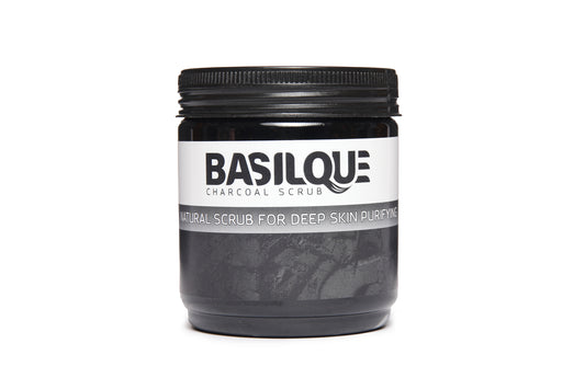 Basilque charcoal face scrub, 300 gm, fl16007