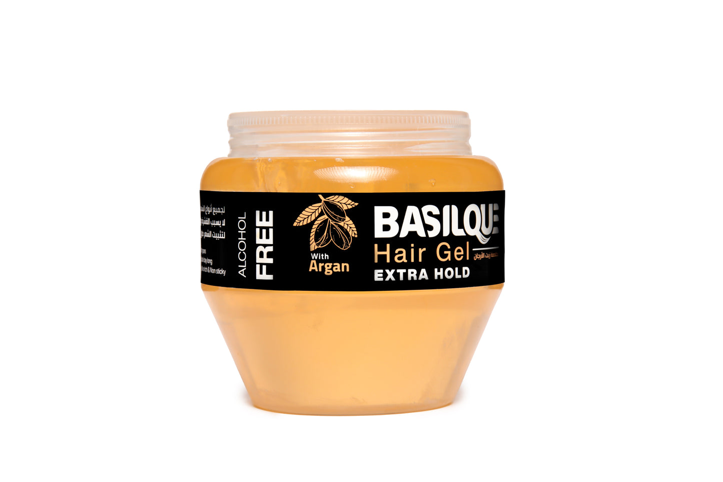 Basilque hair gel extra hold with argan oil, 350 gm, FL05009