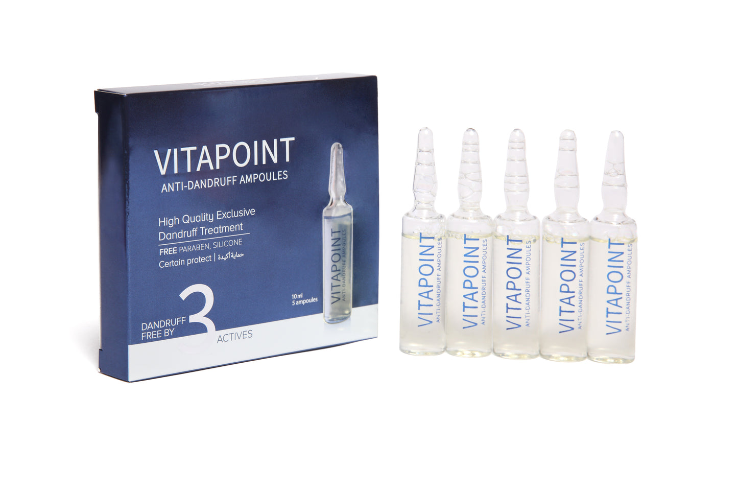 Vitapoint anti dandruff ampoules, 5 ? 10 ml, FL11002