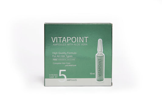 Vitapoint hair ampoules with aloe vera, 5 * 10 ml, FL11005