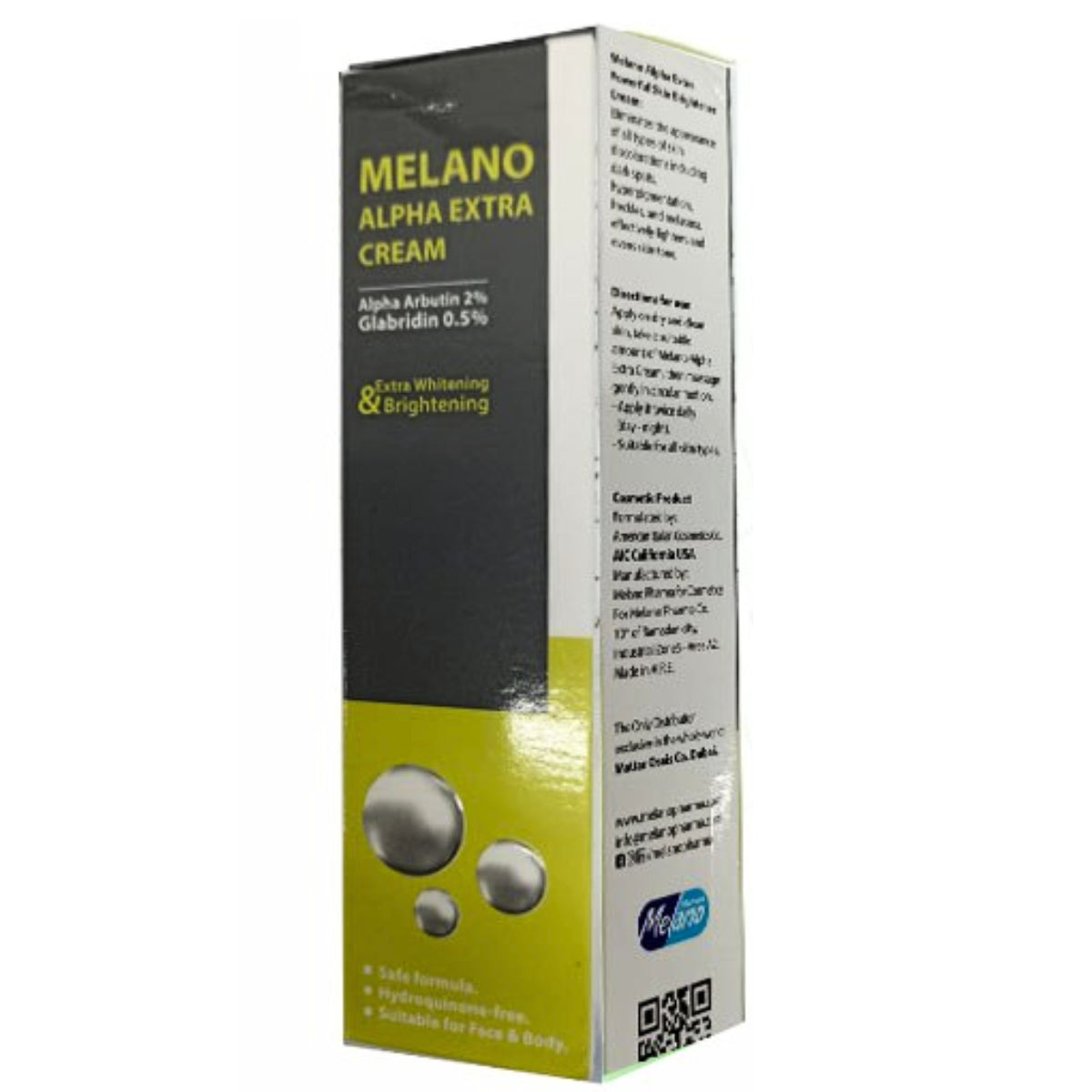 Melano Alpha Extra CREAM, 03051