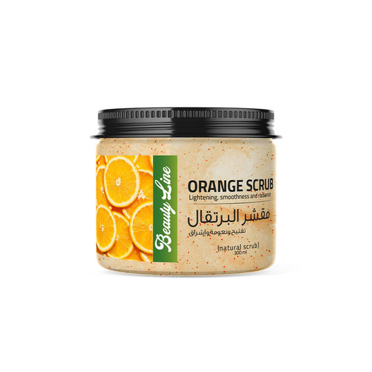 Beautyline Orange scrub, 300 gm, FL16002