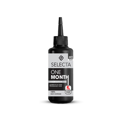 Selecta dark black 601 color lotion, 100 ml, FL06035