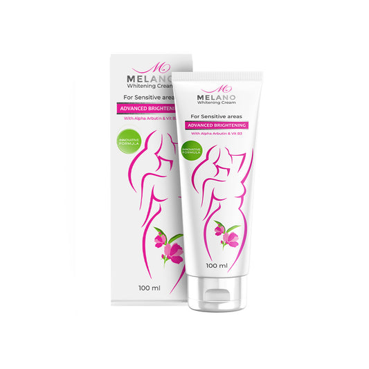 Melano Whitening Cream 100g Tube for sensitive areas, '03044