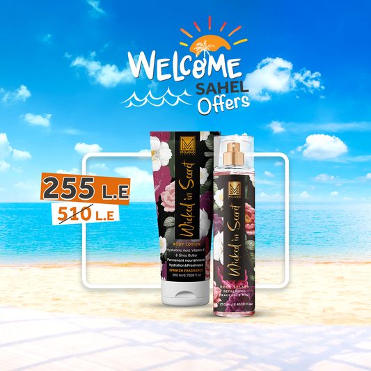 Wicked in secret set (body lotion 200ml + body splash) (Sahel offer) ( 03033 - 03088 )