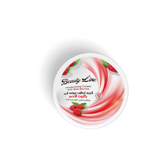Beauty Line Moisturizing  Cream with Red berry 80gm  FL16028