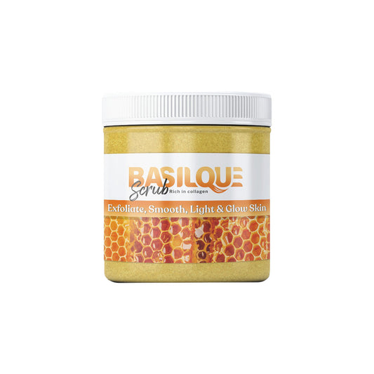 Baslique honey and collagen scrub, 300 gm, fl16017