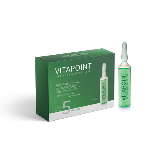 Vitapoint hair ampoules with aloe vera, 5 * 10 ml, FL11005