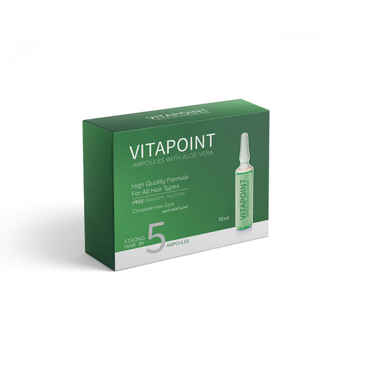 Vitapoint hair ampoules with aloe vera, 5 * 10 ml, FL11005