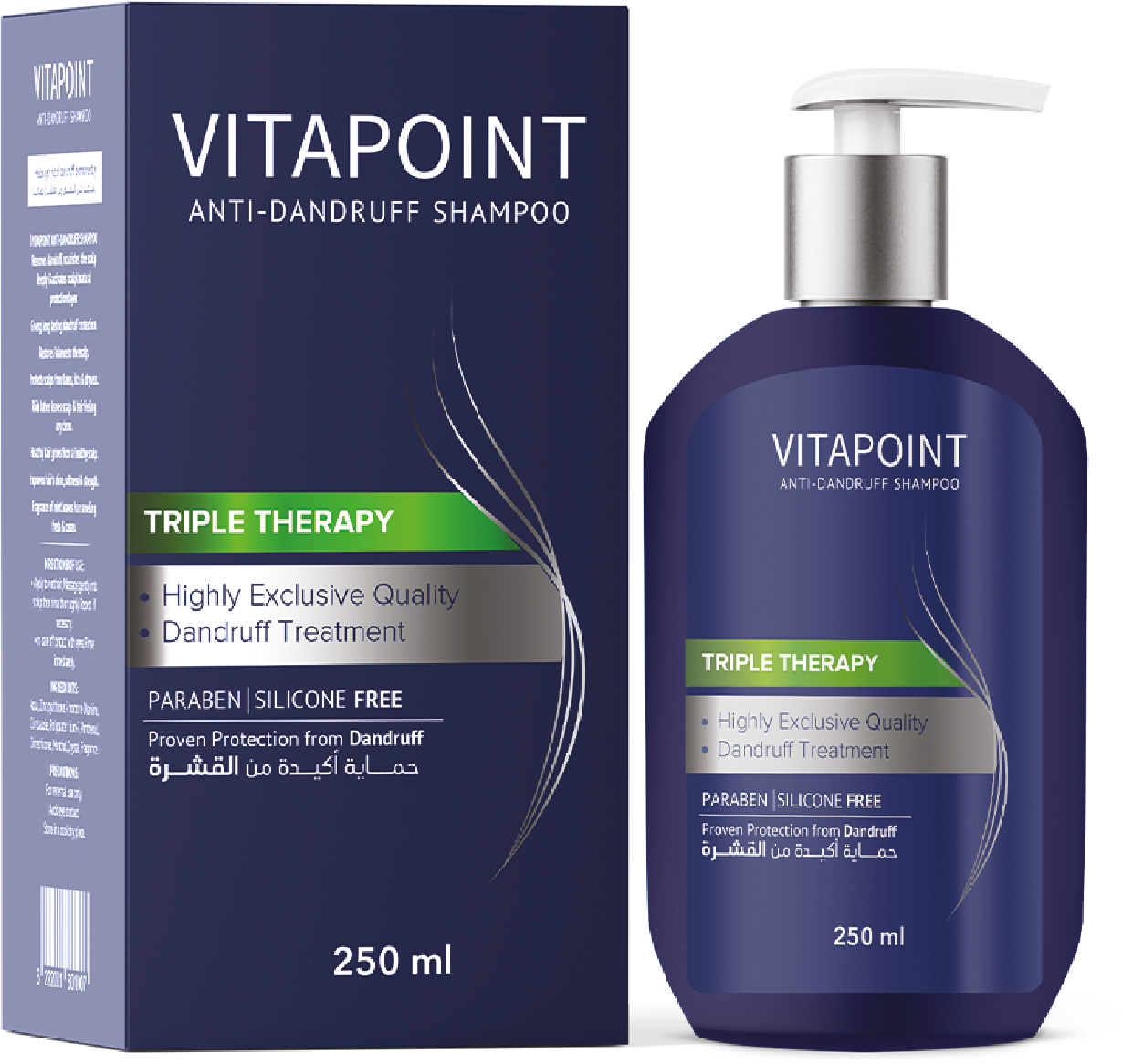 Vitapoint Anti-Dandruff Shampoo 250ml, fl01028