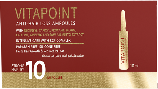 Vitapoint Anti Hair Loss Ampoules 10 Ampoules 10 ml, fl11008