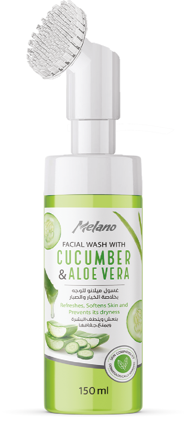 Melano Facial Wash With Cucumber & Aloe vera,03098