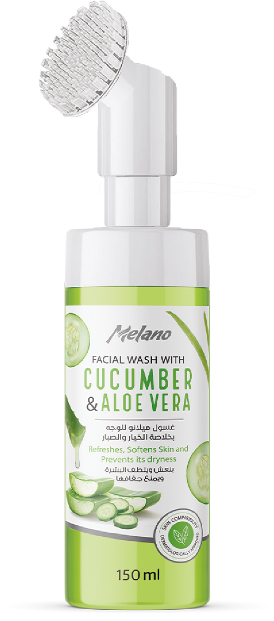 Melano Facial Wash With Cucumber & Aloe vera,03098