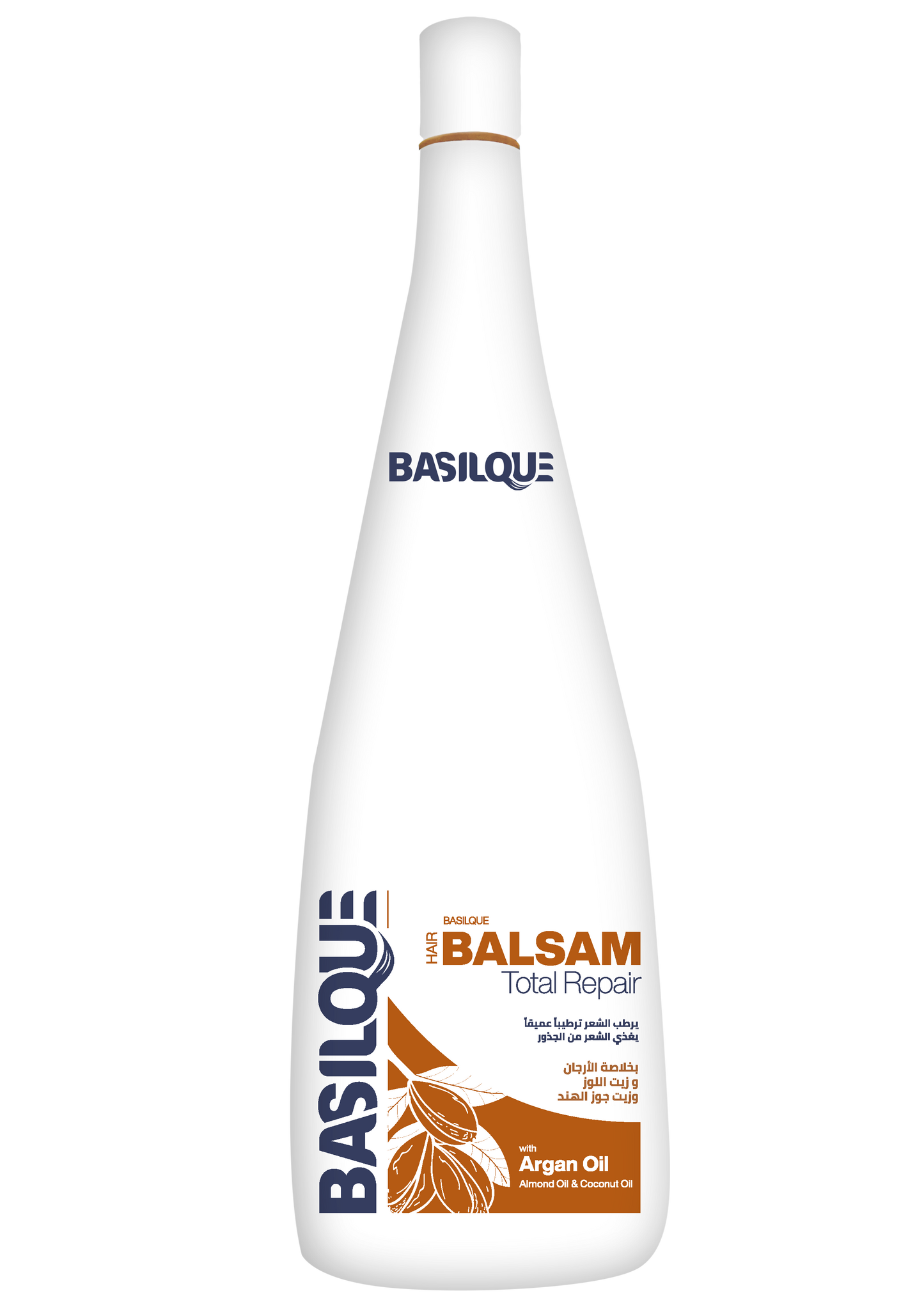 Basilque balsam with argan oil , coconut oil and almond oil, 500 ml, fl03018