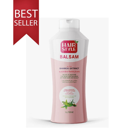 Hairstyle balsam with bamboo extract, 1000 ml, fl03012